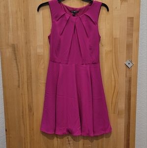 Magenta sleeveless dress
